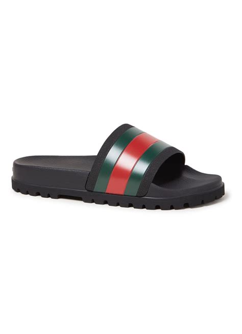 gucci slipper zwart|latest Gucci slippers for ladies.